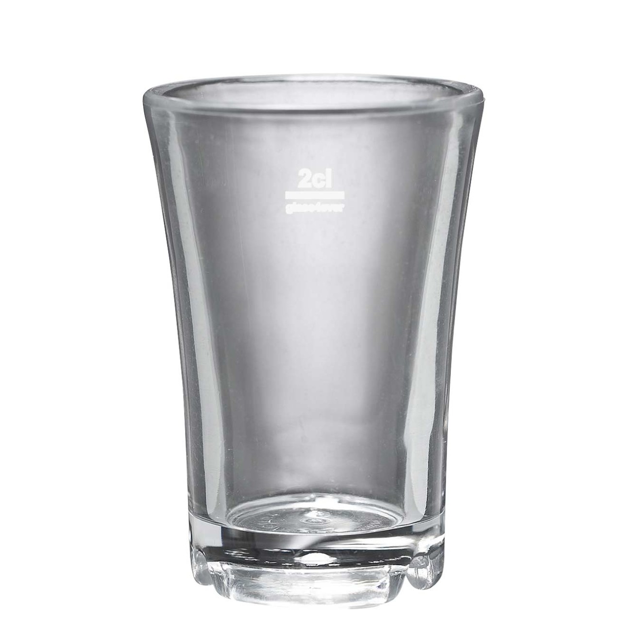 30er Schnapspinnchen Schnapsglas Kurze Shot Glas Plastik transparent 0,02l 